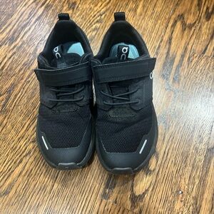 On Running Kids Black Sneakers